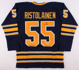 Rasmus Ristolainen Signed Sabres Jersey (Beckett COA) 8th Overall pck 2013 Draft