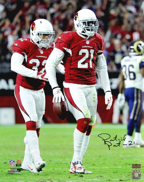 Patrick Peterson Signed Arizona Cardinals 16x20 Photo-Standing w/Tyrann Mathieu