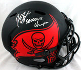 John Lynch Autographed Buccaneers F/S Eclipse Speed Helmet w/SB Champs-BAW Holo