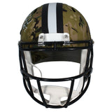 Rashid Shaheed Autographed Saints Camo Full Size Speed Helmet Beckett