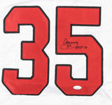 Aeneas Williams Signed Arizona Cardinals Jersey Inscribed "HOF 14" (JSA COA) DB