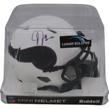 Justin Jefferson Signed Minnesota Vikings Lunar Mini Helmet Beckett 45811