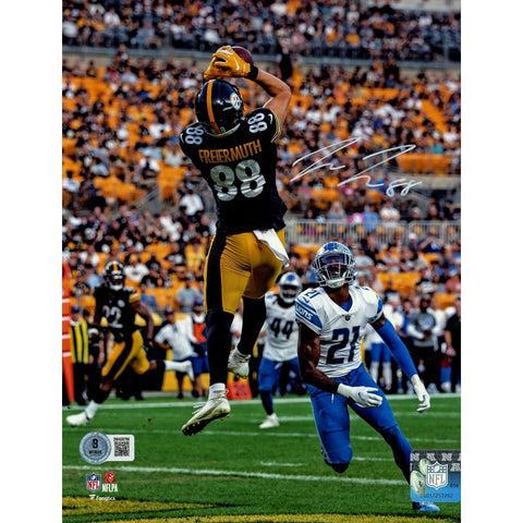 Pat Freiermuth Autographed/Signed Pittsburgh Steelers 8x10 Photo Beckett 49037