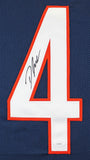 D'Andre Swift Authentic Signed Navy Pro Style Jersey Autographed JSA