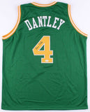 Adrian Dantley Signed Utah Jazz Jersey (JSA) # 4 retired by Utah Jazz / HOF 2008