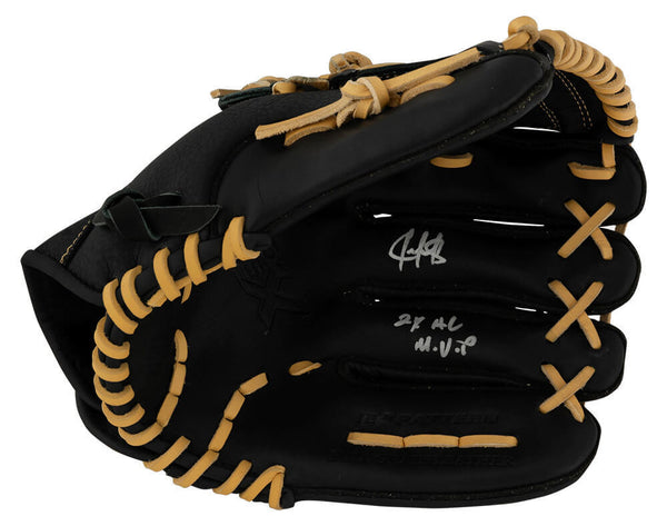 Juan Gonzalez Signed Franklin ProFlex Baseball Glove w/2x AL MVP -(SCHWARTZ COA)