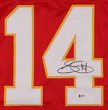 Sammy Watkins Signed Kansas City Chiefs Jersey Beckett #4 Overall Pk 2014 Draft