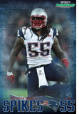 Brandon Spikes Signed Patriots Jersey Inscribed "Go Pats!" (JSA COA) Linebacker