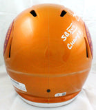 Joe Theismann Signed F/S WFT Flash Speed Helmet w/2Inc-Beckett W Hologram *White