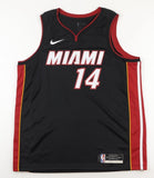 Tyler Herro Signed Miami Heat Nike Replica Style Jersey "Super Herro" (JSA COA)