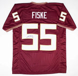 Braden Fiske Signed Florida State Seminoles Jersey (JSA COA) Los Angeles Rams DT