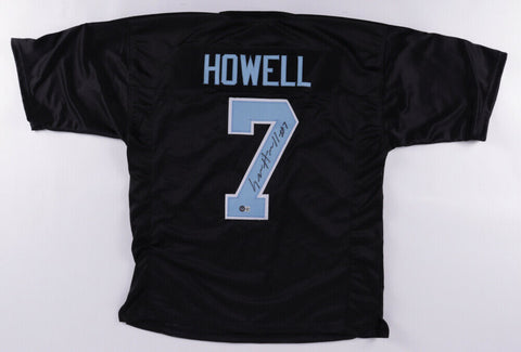 Sam Howell Signed North Carolina Jersey (Beckett Holo) Tar Heels 2021 Junior Q.B