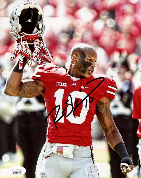 Ryan Shazier Autographed/Signed Ohio State Buckeyes 8x10 Photo JSA 48264