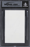 Rockets Calvin Murphy "Hall of Fame" Authentic Signed 3x5 Index Card BAS Slab 2