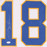 Danny Gare Signed Buffalo Sabres Jersey (JSA COA) 2x50 Goal Scorer / 2xAll Star