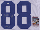 Drew Pearson Signed Dallas Cowboys Jersey Inscribed "HOF'21" (JSA COA)