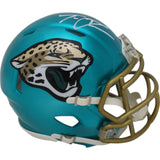 Trevor Lawrence Autographed Jacksonville Jaguars Flash Mini Helmet FAN 47996