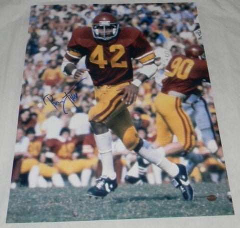 RONNIE LOTT AUTOGRAPHED SIGNED USC TROJANS 16x20 PHOTO GTSM