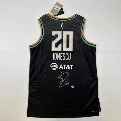 Autographed/Signed Sabrina Ionescu New York Liberty Swingman Jersey Fanatics COA