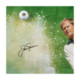 JACK NICKLAUS Autographed Sand Trap Break Through Framed Display Piece UDA LE 25