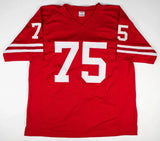 Will Shields Signed Nebraska Cornhuskers Jersey (JSA COA) Chiefs O-Line HOF 2015