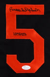 Brooks Robinson Signed Baltimore Orioles Jersey Inscribed "HOF 83" (JSA COA) 3 B