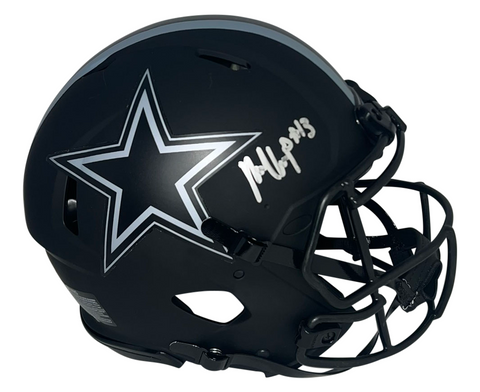 MICHAEL GALLUP AUTOGRAPHED DALLAS COWBOYS ECLIPSE AUTHENTIC SPEED HELMET JSA