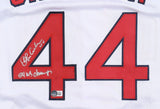 Orlando Cabrera Signed Boston Red Sox Jersey Inscribed "04 W.S. Champs"(Beckett)