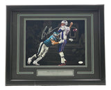 Brandon Graham Signed Framed 11x14 Philadelphia Eagles Spotlight Photo JSA Holo