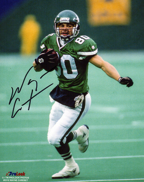 Wayne Chrebet Signed New York Jets Action 8x10 Photo - (SCHWARTZ SPORTS COA)