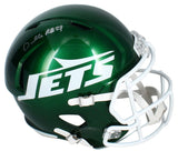 Darrelle Revis Autographed New York Jets Speed Full Size Helmet Beckett