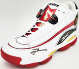 ALLEN IVERSON AUTOGRAPHED WHITE REEBOK THE ANSWER SHOE 76ERS 9 BECKETT 233338