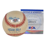 Bert Blyleven Signed OAL Baseball (PSA COA) Minnesota Twins / MLB HOF 2011