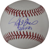 Rafael Palmeiro Autographed Baltimore Orioles OML Baseball 569 HR Beckett 48017