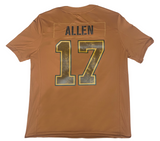 Josh Allen Autographed (Front) Bills Salute To Service Limited Jersey Beckett