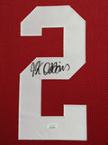 FRAMED OHIO STATE BUCKEYES JK DOBBINS AUTOGRAPHED SIGNED JERSEY JSA COA