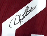 BOSTON COLLEGE EAGLES DOUG FLUTIE AUTOGRAPHED RED JERSEY BECKETT BAS 173514