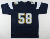 Thomas Davis Sr. Signed Los Angeles Chargers Jersey (JSA COA) 3xPro Bowl L.B