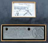 Pirates Honus Wagner 18 Yrs Authentic Signed Framed 3x4 Photo PSA/DNA #AH05062