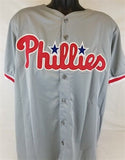 Steve Carlton Signed Philadelphia Phillies Jersey (JSA COA) 2xWorld Series Champ