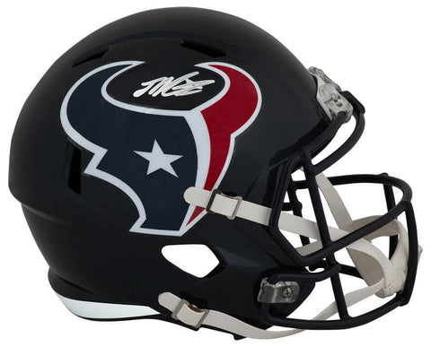 Joe Mixon Signed Texans Riddell Full Size Speed Replica Helmet - (SCHWARTZ COA)