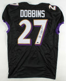 J. K. Dobbins Signed Baltimore Ravens Pro Cut Custom On Field Jersey (JSA COA)