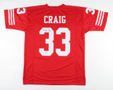 Roger Craig Signed 49ers Jersey (PSA COA) 3xSuper Bowl Champ / 4xPro Bowl RB