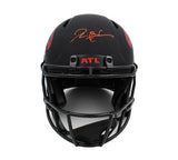 Deion Sanders Signed Atlanta Falcons Speed Authentic Eclipse NFL Helmet