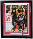 Charles Barkley Signed Framed 16x20 Houston Rockets Photo PSA Hologram