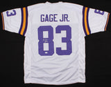 Russell Gage Signed LSU Tigers Jersey (JSA) / Tampa Bay Buccaneers Wide Receiver