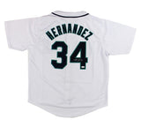 Felix Hernandez Signed Seattle Custom White Jersey