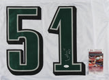 William Thomas Signed Eagles Jersey (JSA COA) Philadelphia 2xPro Bowl Linebacker