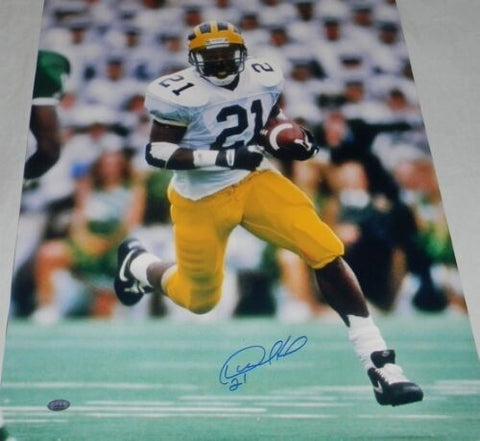 DESMOND HOWARD AUTOGRAPHED SIGNED MICHIGAN WOLVERINES 16x20 PHOTO GTSM