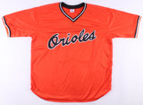 Jim Palmer Signed Baltimore Orioles Orange Jersey (JSA) 3X World Series Champion